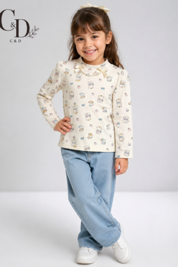 CAMISETA CON PERLA DE NENA