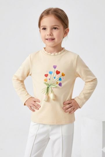 CAMISETA CON CUELLO TEJIDO