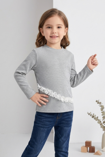 CAMISETA CON ENCAJE (NENA)